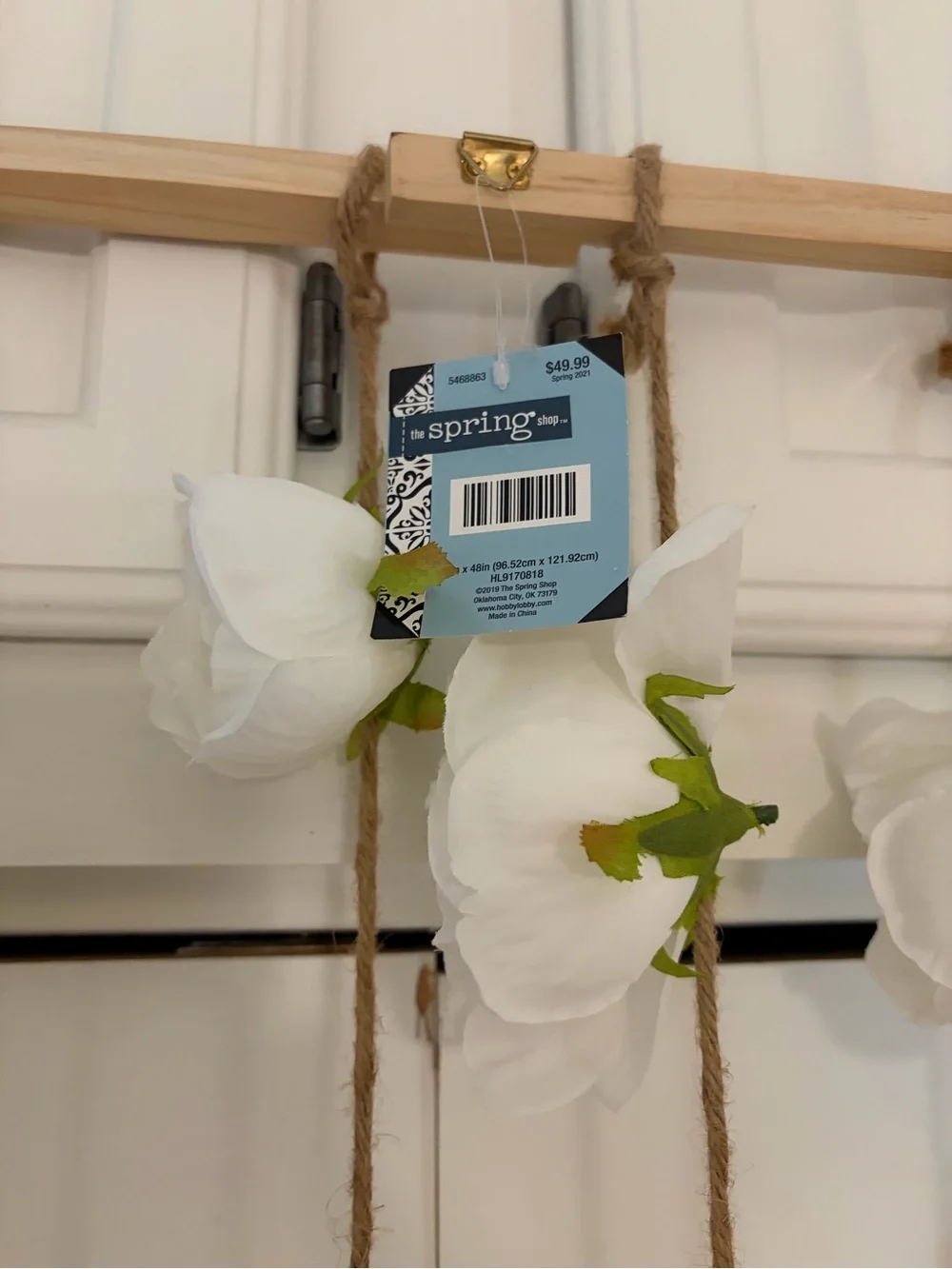 Set Of 2 Hobby Lobby Floral Wall Hangings Each 38in X 48in The Spring Shop